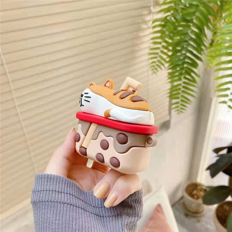 Cartoon Cute Cat Bluetooth Earphone Protective Cover - My 2 buyCases & Covers