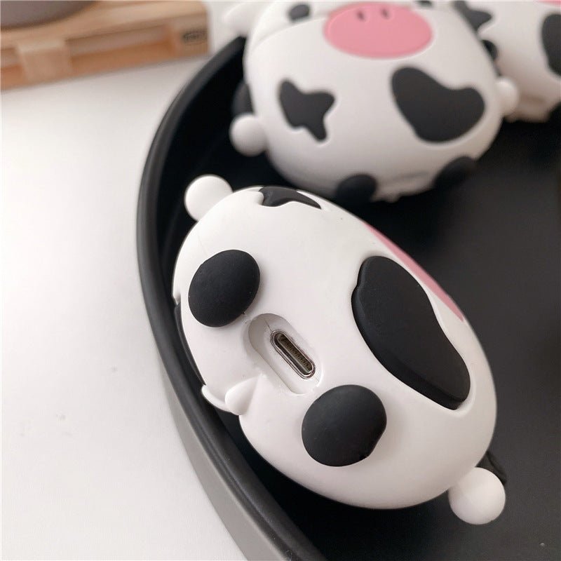 Cartoon Sitting Cow Headphone Cover Protective Shell - My 2 buyCases & Covers