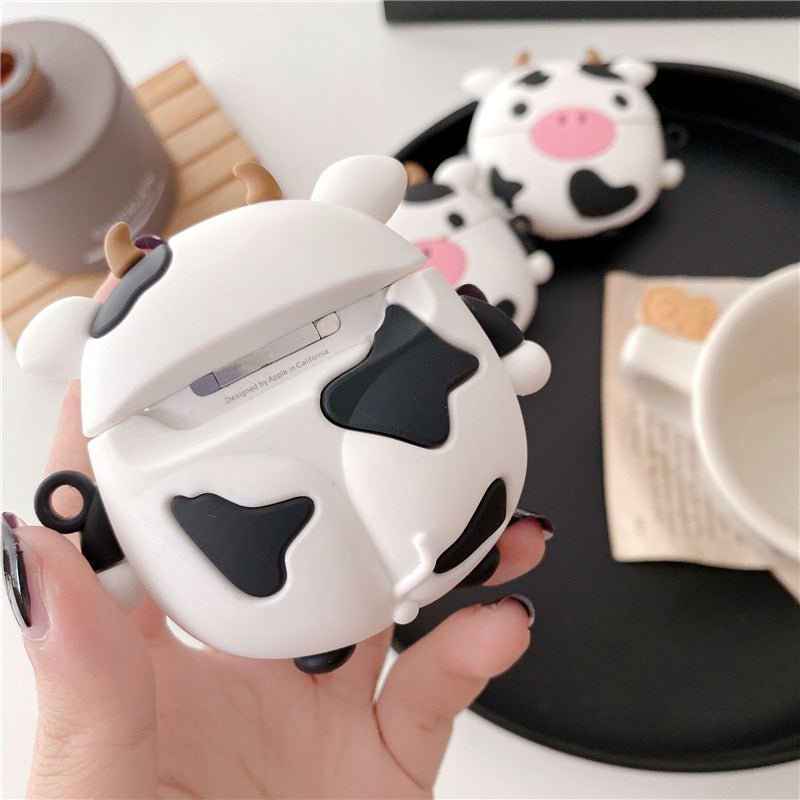 Cartoon Sitting Cow Headphone Cover Protective Shell - My 2 buyCases & Covers