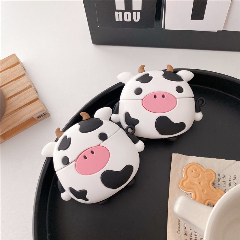 Cartoon Sitting Cow Headphone Cover Protective Shell - My 2 buyCases & Covers