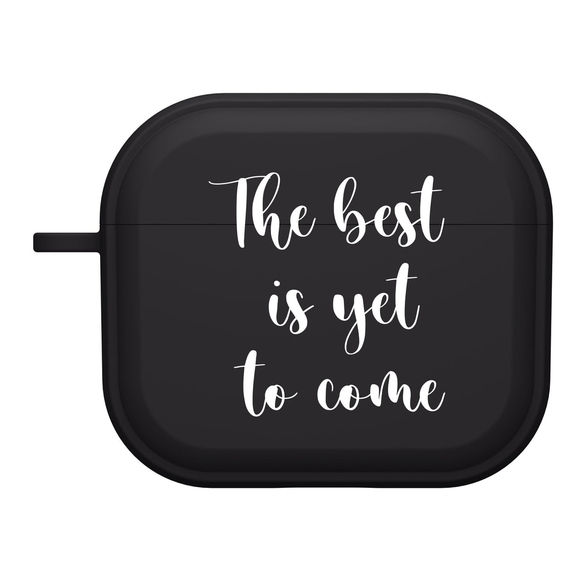 غطاء حماية أسود HDX بنص مخصص لأجهزة Apple AirPods Gen 1 و2 و3 وPro - My 2 buyCases & Covers