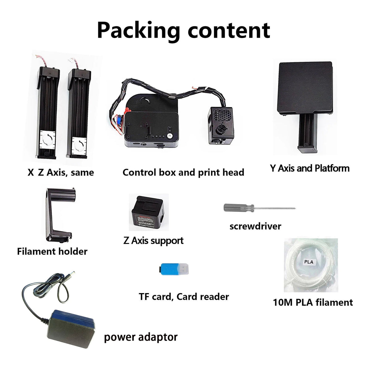 EasyThreed 3D Printer Entry Level Compatible with PLA TPU 1.75mm - My 2 buyOther