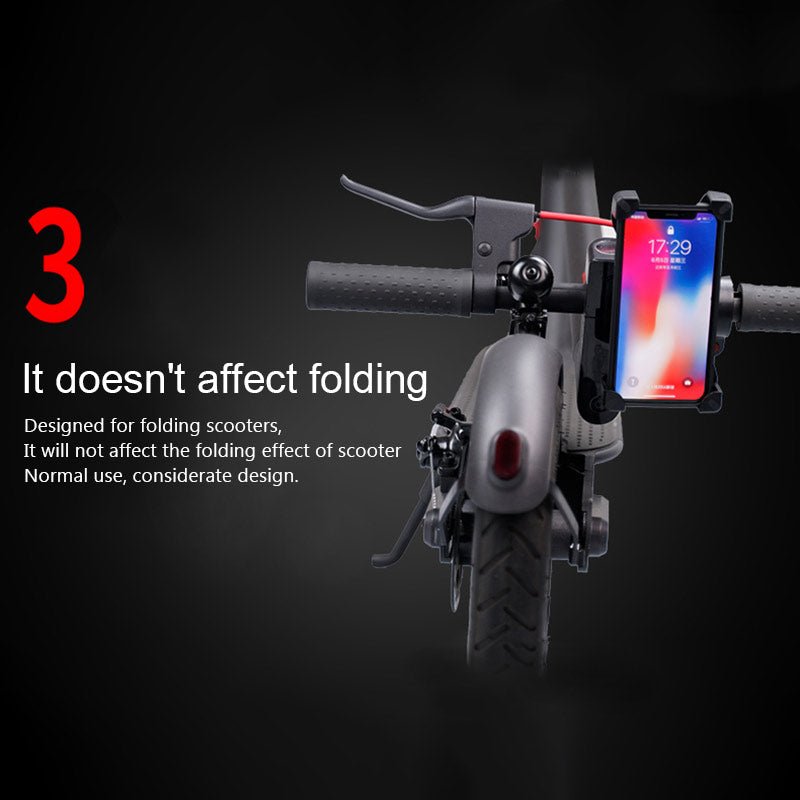 Electric Scooter Mobile Phone Bracket Universal - My 2 buyBath & Beauty