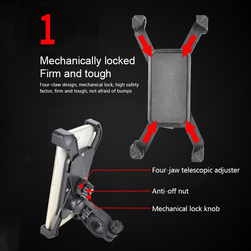 Electric Scooter Mobile Phone Bracket Universal - My 2 buyBath & Beauty