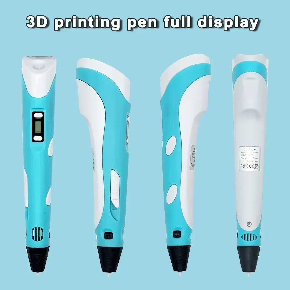 Electronic 3D Printing Pen with 9M PLA Consumables High-Temperature 3D - My 2 buyOther