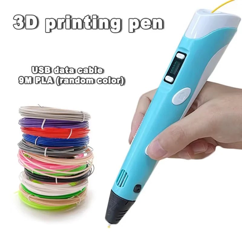 Electronic 3D Printing Pen with 9M PLA Consumables High-Temperature 3D - My 2 buyOther