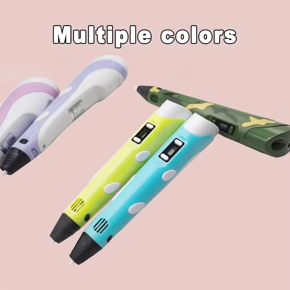 Electronic 3D Printing Pen with 9M PLA Consumables High-Temperature 3D - My 2 buyOther