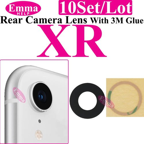 Emmahelp 10pcs A+ Back Camera Glass for iPhone 11 12 13 14 15 Pro Max - My 2 buyOther