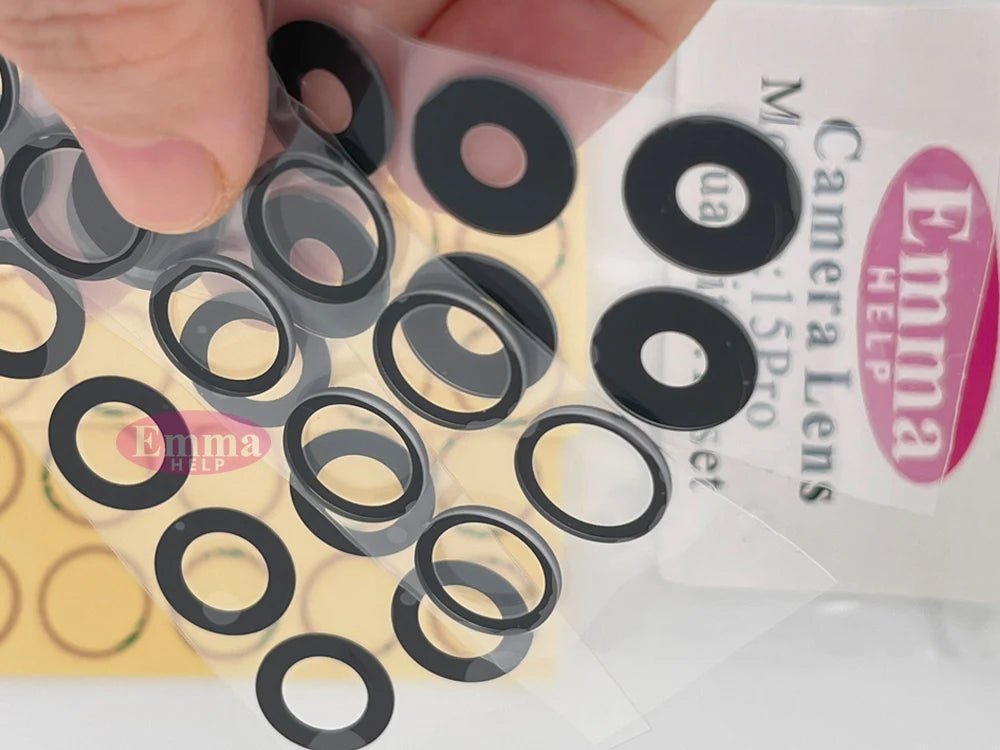 Emmahelp 10pcs A+ Back Camera Glass for iPhone 11 12 13 14 15 Pro Max - My 2 buyOther