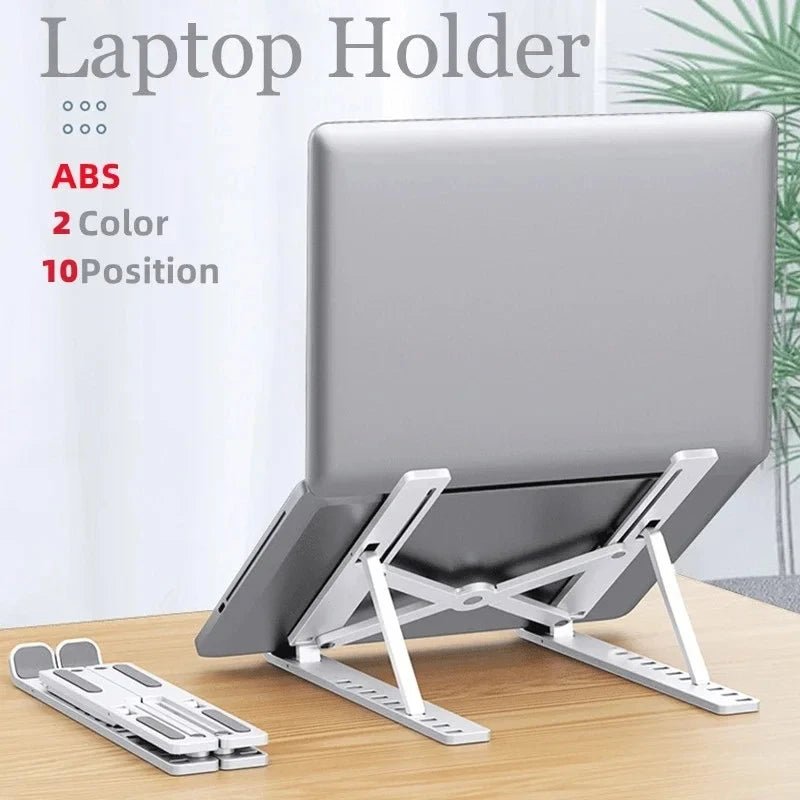 Foldable Laptop Stand Adjustable Portable Notebook Bracket Support - My 2 buyOther