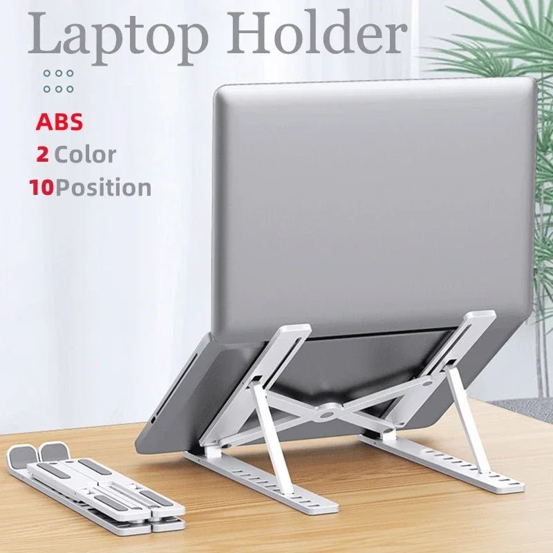 Foldable Laptop Stand Adjustable Portable Notebook Bracket Support - My 2 buyOther