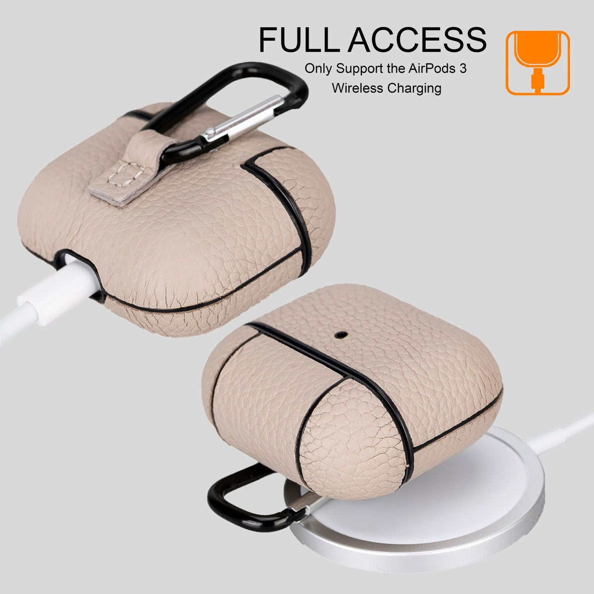 Gillette Leather Case for AirPods 3 - My 2 buyAccessories