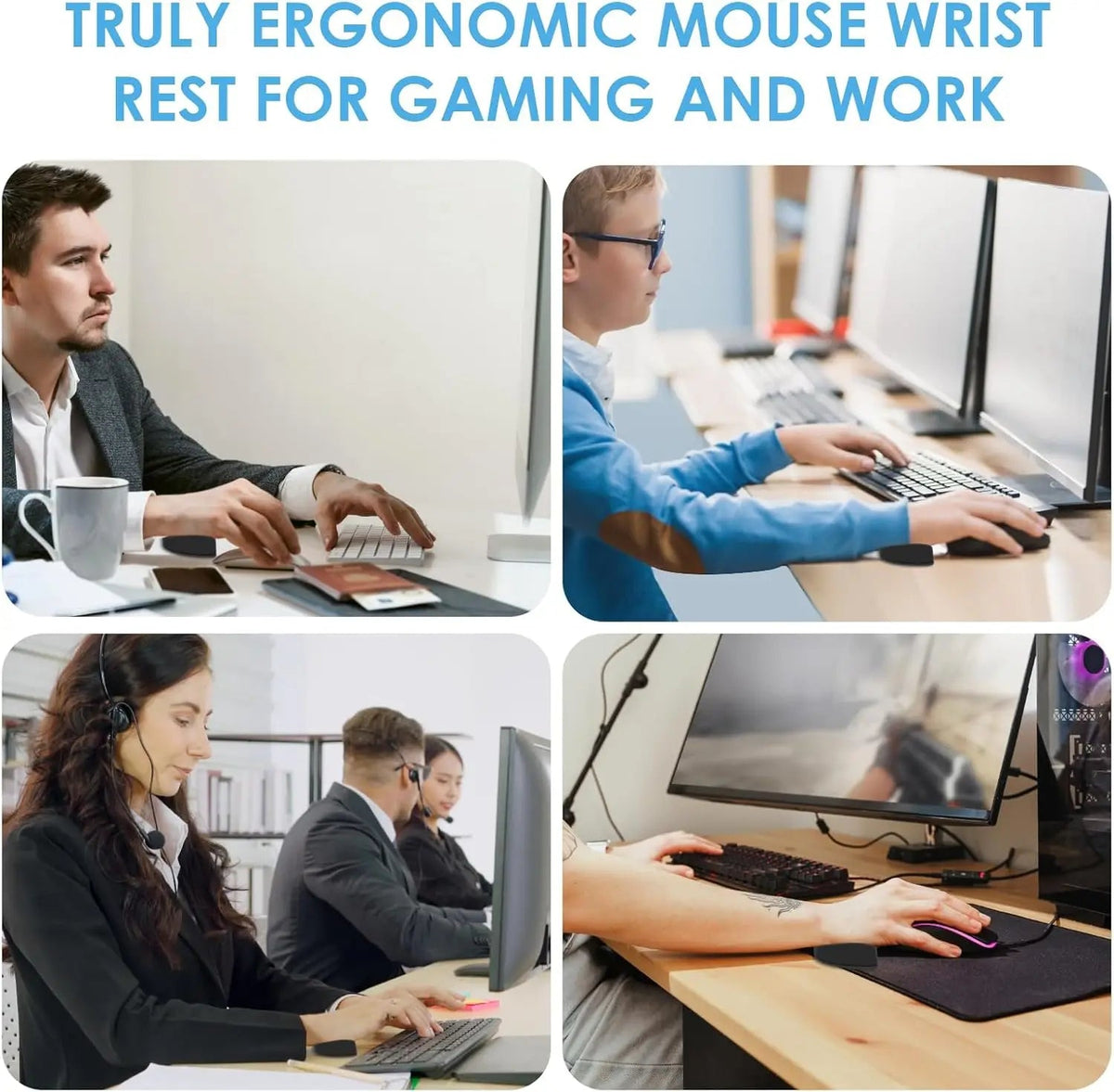 Gliding Wrist Rest, Ergonomic Wrist Rest for Mouse Gliding Palm Rest - My 2 buyOther