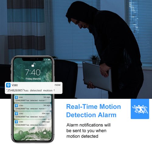 HD 2MP 1080P Wireless Mini Wifi Camera Night Vision Ip Camera - My 2 buy