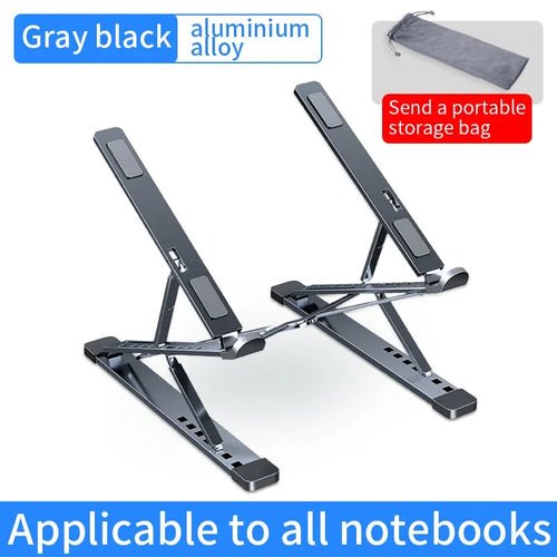 High-efficiency aluminum alloy laptop stand, adjustable, - My 2 buyOther