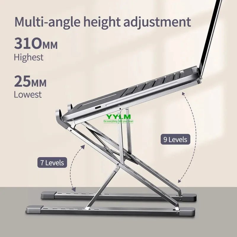 High-efficiency aluminum alloy laptop stand, adjustable, - My 2 buyOther