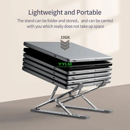 High-efficiency aluminum alloy laptop stand, adjustable, - My 2 buyOther