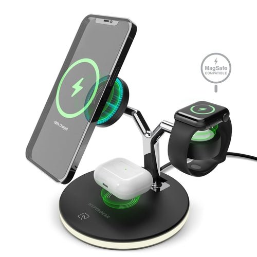 HyperGear MaxCharge 3-in-1 MagSafe Wireless Charging Stand for Phones - My 2 buy