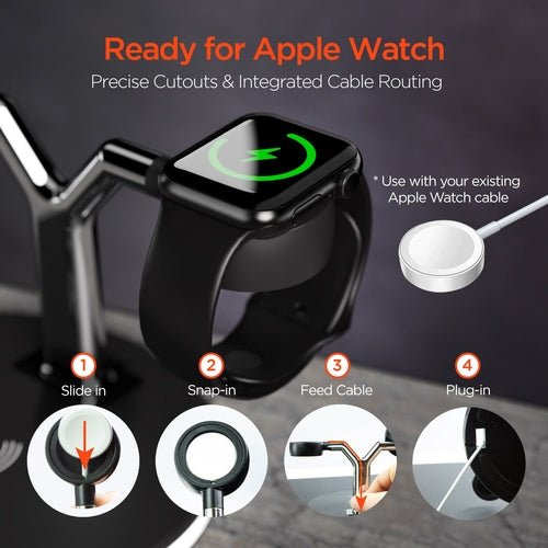 HyperGear MaxCharge 3-in-1 MagSafe Wireless Charging Stand for Phones - My 2 buy