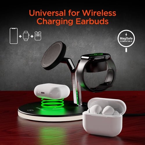HyperGear MaxCharge 3-in-1 MagSafe Wireless Charging Stand for Phones - My 2 buy