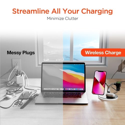 HyperGear MaxCharge 3-in-1 MagSafe Wireless Charging Stand for Phones - My 2 buy