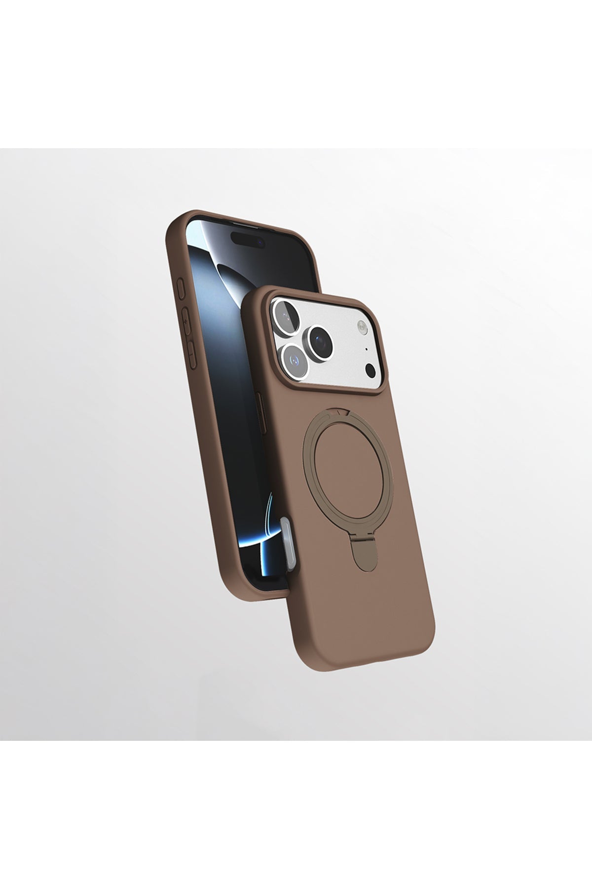 iPhone 17 Pro Max Case Magnetic Charging Ring Stand - Samara Cover - My 2 buyCases & Covers