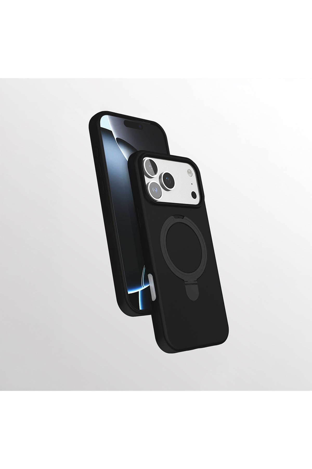 iPhone 17 Pro Max Case Magnetic Charging Ring Stand - Samara Cover - My 2 buyCases & Covers