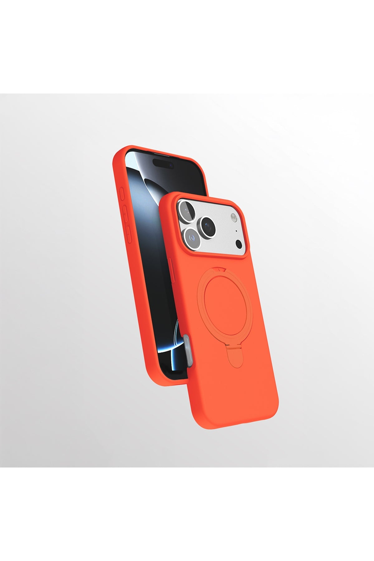 iPhone 17 Pro Max Case Magnetic Charging Ring Stand - Samara Cover - My 2 buyCases & Covers
