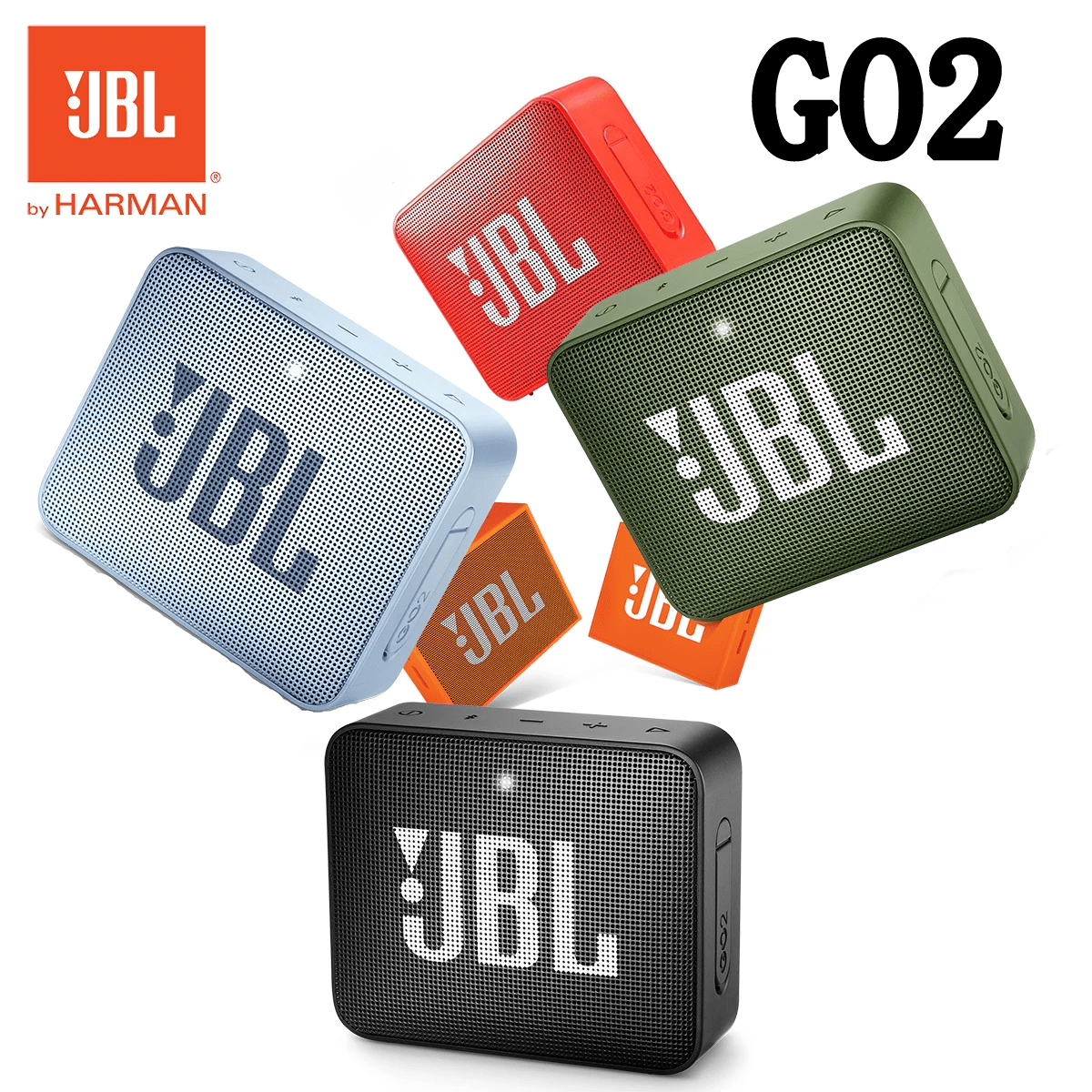 IPX7 Waterproof JBL GO 2 Wireless Bluetooth Speaker for Outdoor - My 2 buyTech Accessories