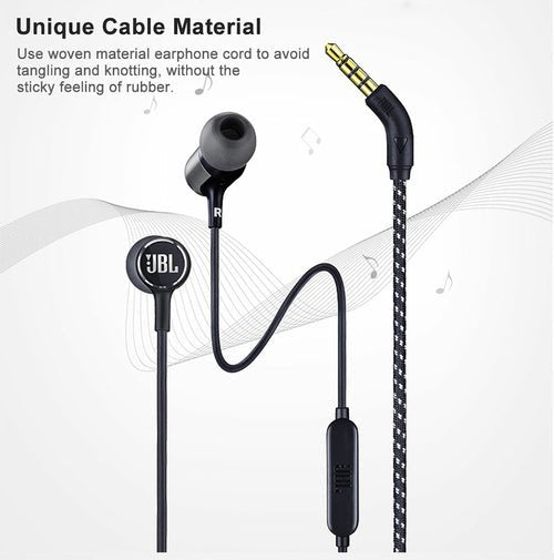 JBL LIVE100 3.5mm Wired Earphones Stereo Sound Line Control - My 2 buy