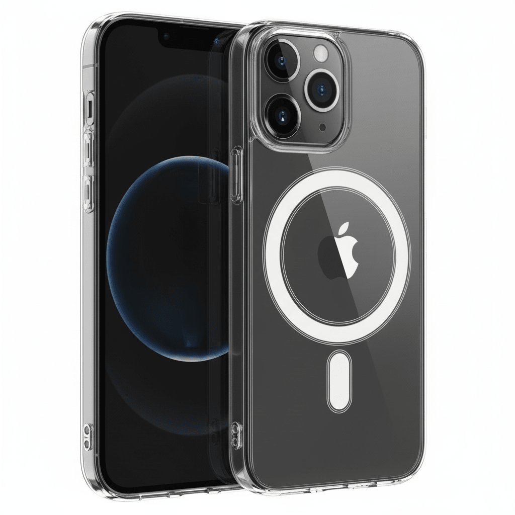 غطاء KIKO شفاف واضح دائري مغناطيسي Magsafe لهاتف iPhone 13 Pro - ملحقات تقنية My 2 buy
