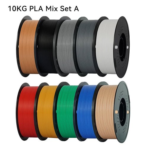 KINGROON 10KG/22LBS Multicolor PLA Filament 1KG/Roll 1.75mm For 3D - My 2 buyOther