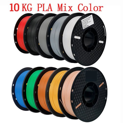 KINGROON 10KG/22LBS Multicolor PLA Filament 1KG/Roll 1.75mm For 3D - My 2 buyOther