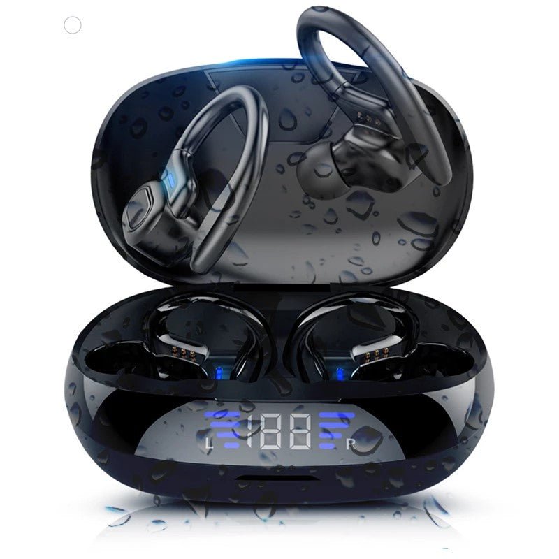 LED Display TWS Sport Bluetooth V5.0 Headset For Iphone Huawei - My 2 buyTech Accessories