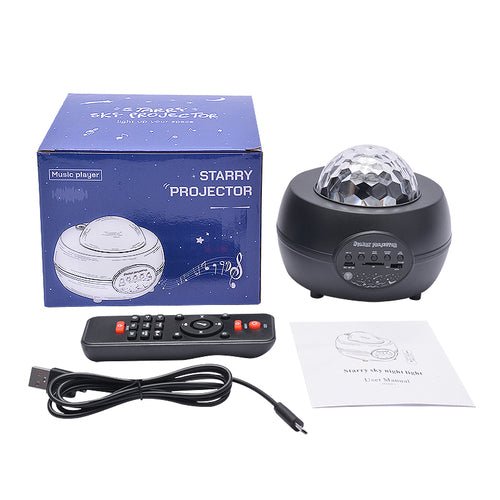 LED Night Light Starry Sky Projector with Bluetooth Wireless Speaker - My 2 buy