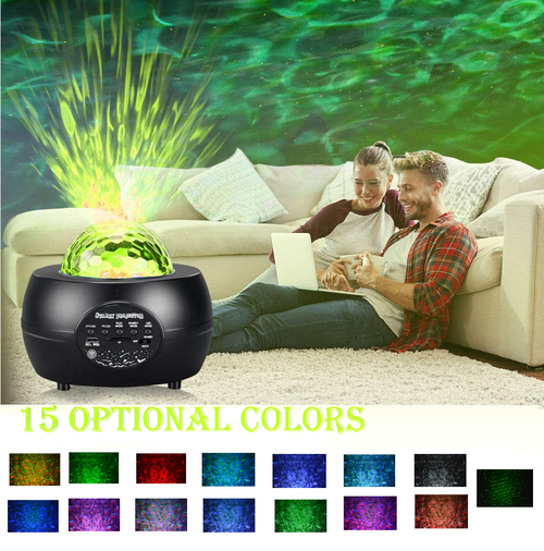 LED Night Light Starry Sky Projector with Bluetooth Wireless Speaker - My 2 buy