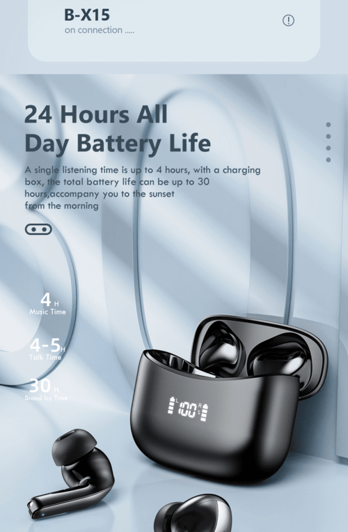 LED TWS Earbuds Bluetooth 5.0 Earphones for Huawei Iphone - My 2 buy