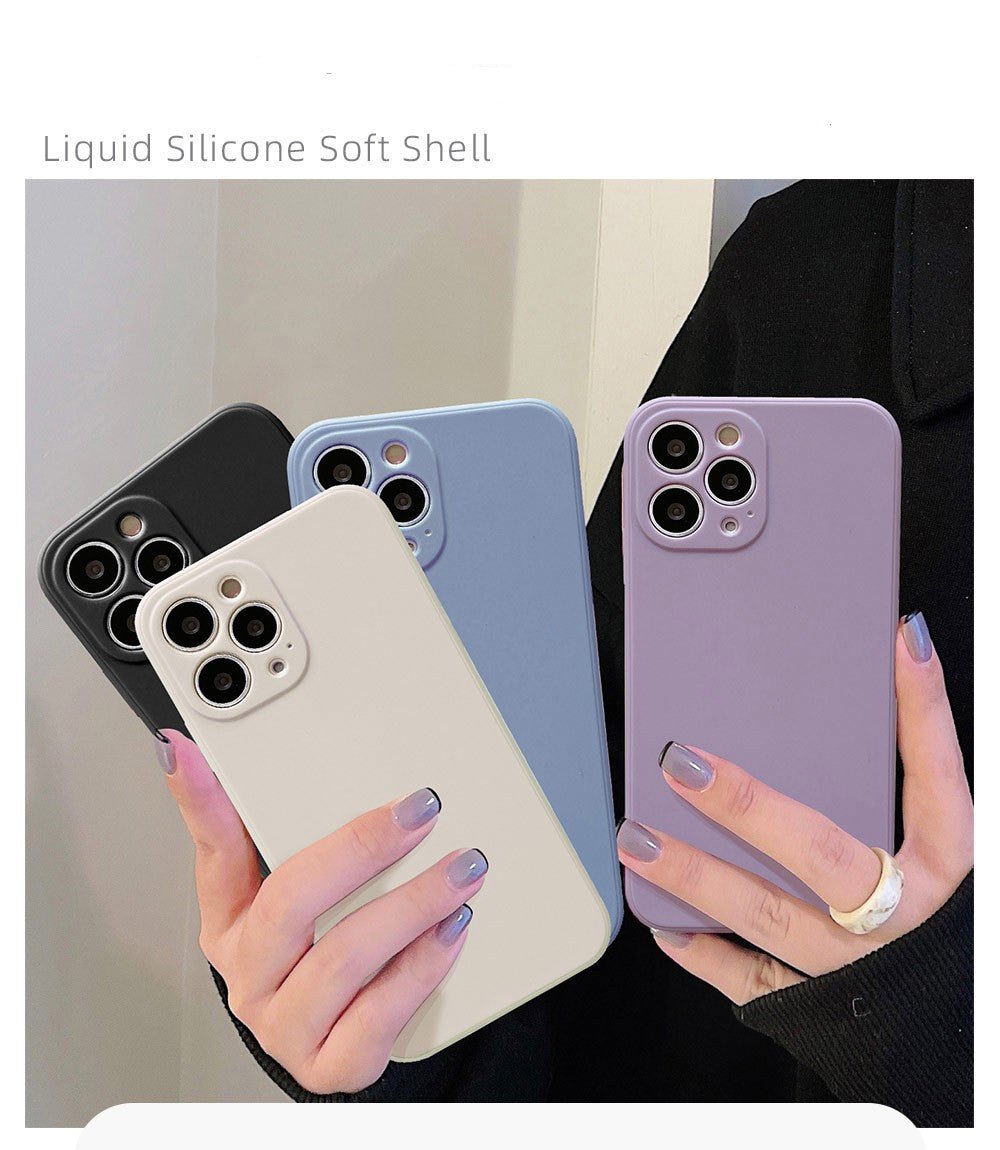 Liquid Silicone Sofe Shell Phone Cover Iphone 14 Phone Case - My 2 buyMobile & Laptop Accessories
