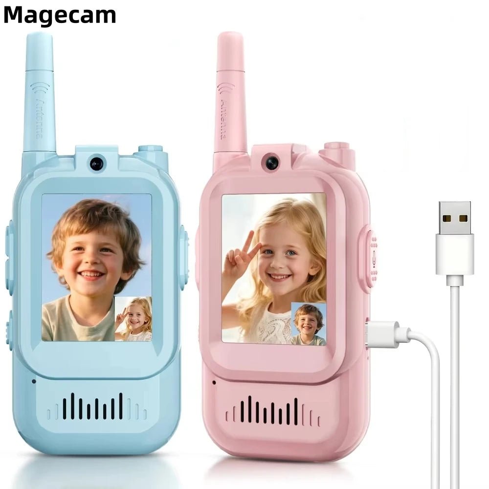 Magecam Video Walkie Talkies for Kids 2 Pack Rechargeable Intercom - My 2 buyOther
