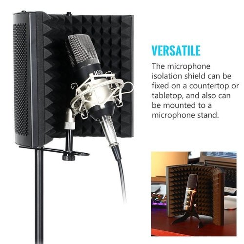 Microphone Isolation Shield Studio Mic Sound - My 2 buy