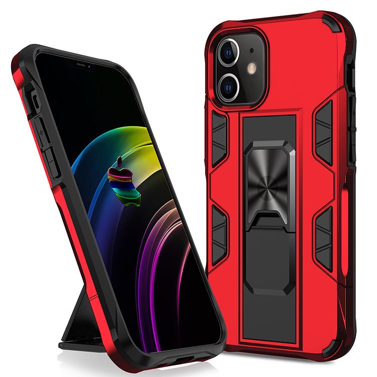 Military Grade Armor Protection Stand Magnetic Feature Case for iPhone - My 2 buyTech Accessories