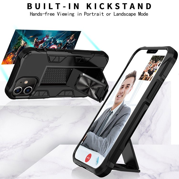 Military Grade Armor Protection Stand Magnetic Feature Case for iPhone - My 2 buyTech Accessories