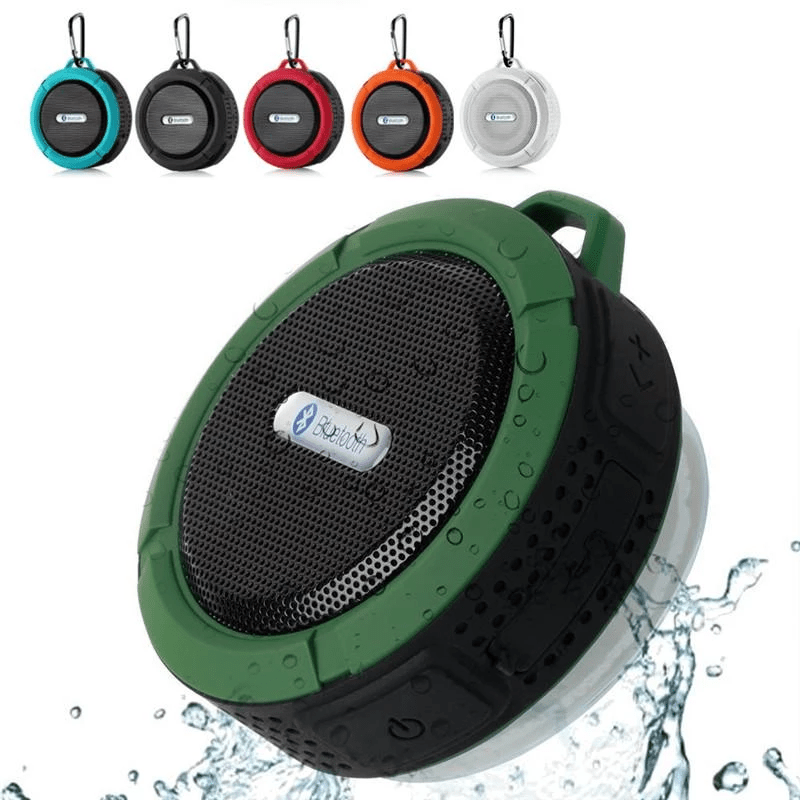 Mini Portable Waterproof Bluetooth Speaker with Suction Cup - My 2 buyTech Accessories