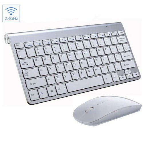 Mini Wireless Keyboard And Mouse Set Waterproof 2.4G For Mac Apple PC - My 2 buyTech Accessories