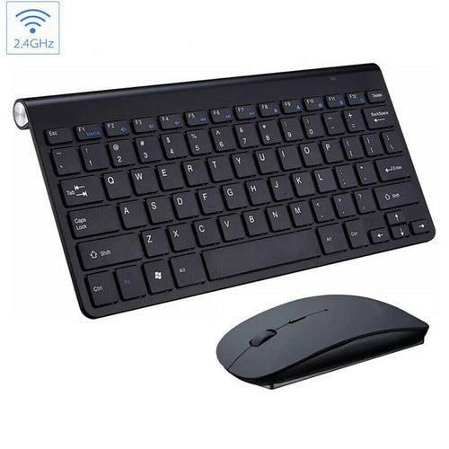 Mini Wireless Keyboard And Mouse Set Waterproof 2.4G For Mac Apple PC - My 2 buyTech Accessories