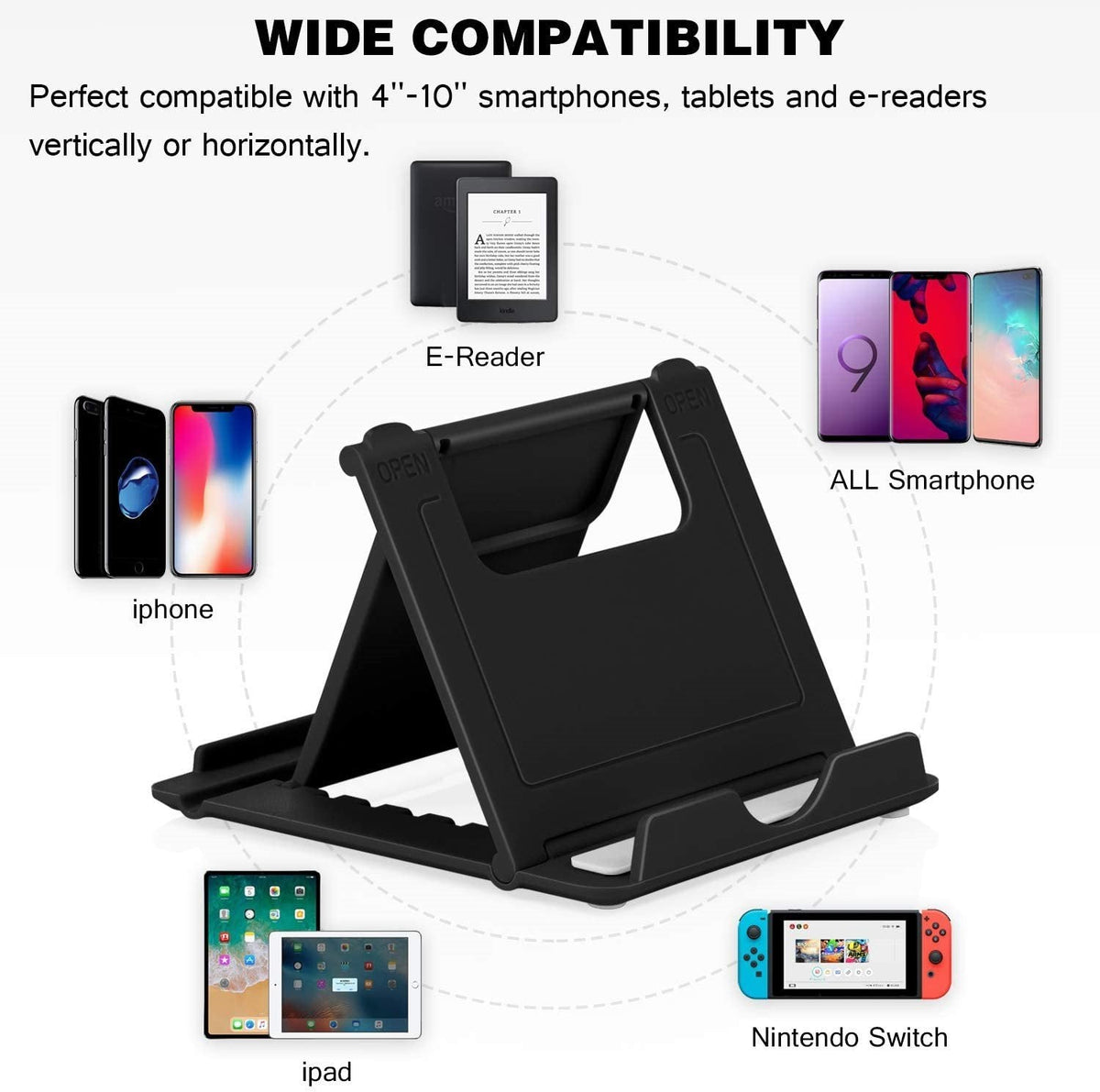 Phone/Tablet Stand, Foldable Multi-Angle Holder for Phone and Tablet - My 2 buyMobile & Laptop Accessories