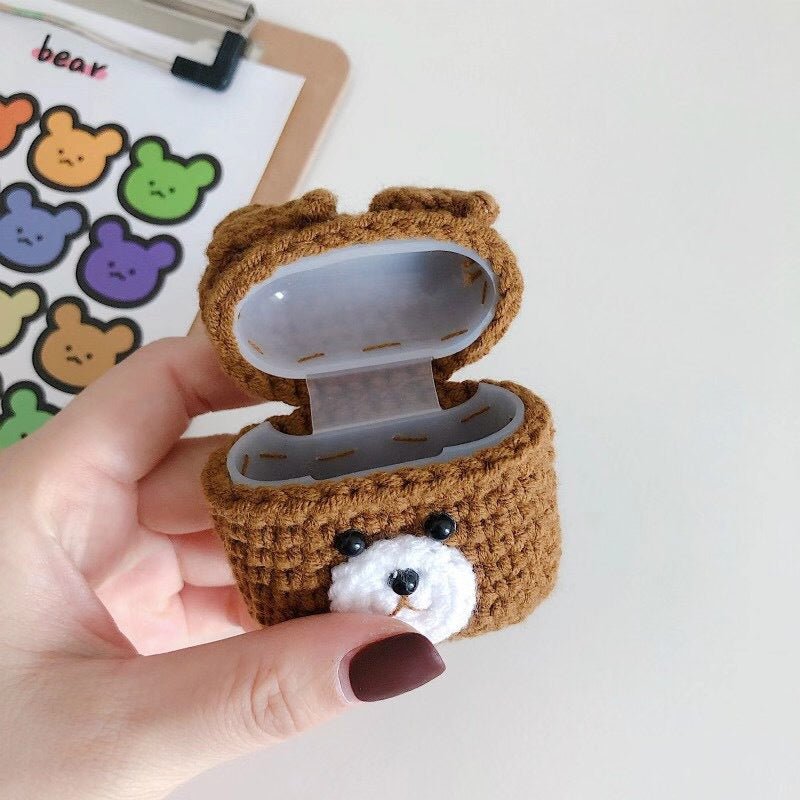 Plush Brown Bear Bluetooth Headset Case - My 2 buyCases & Covers