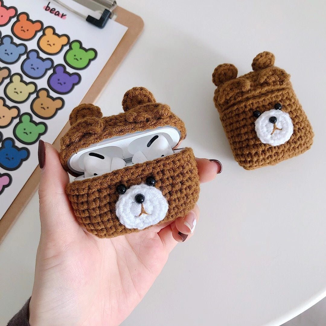 Plush Brown Bear Bluetooth Headset Case - My 2 buyCases & Covers
