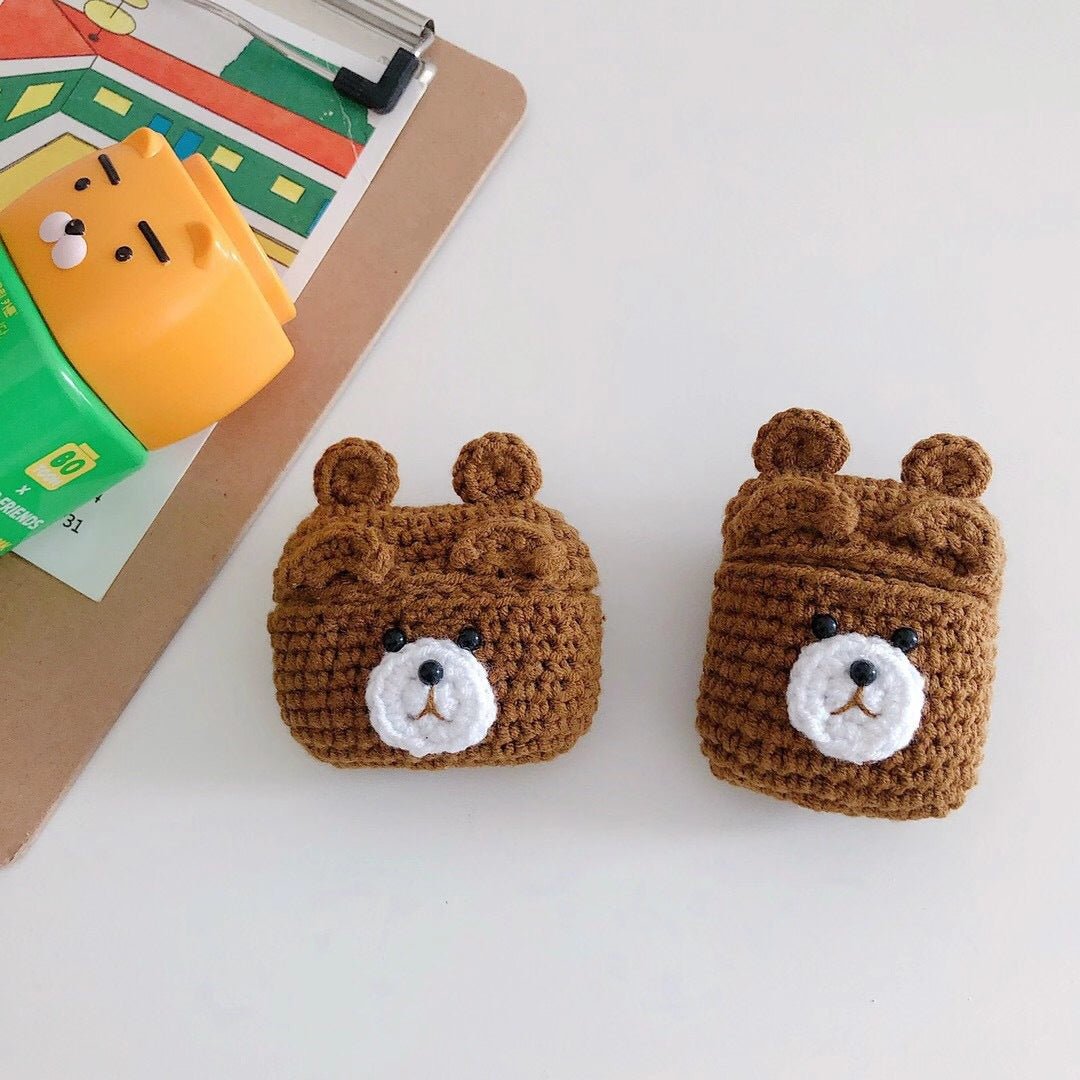 Plush Brown Bear Bluetooth Headset Case - My 2 buyCases & Covers