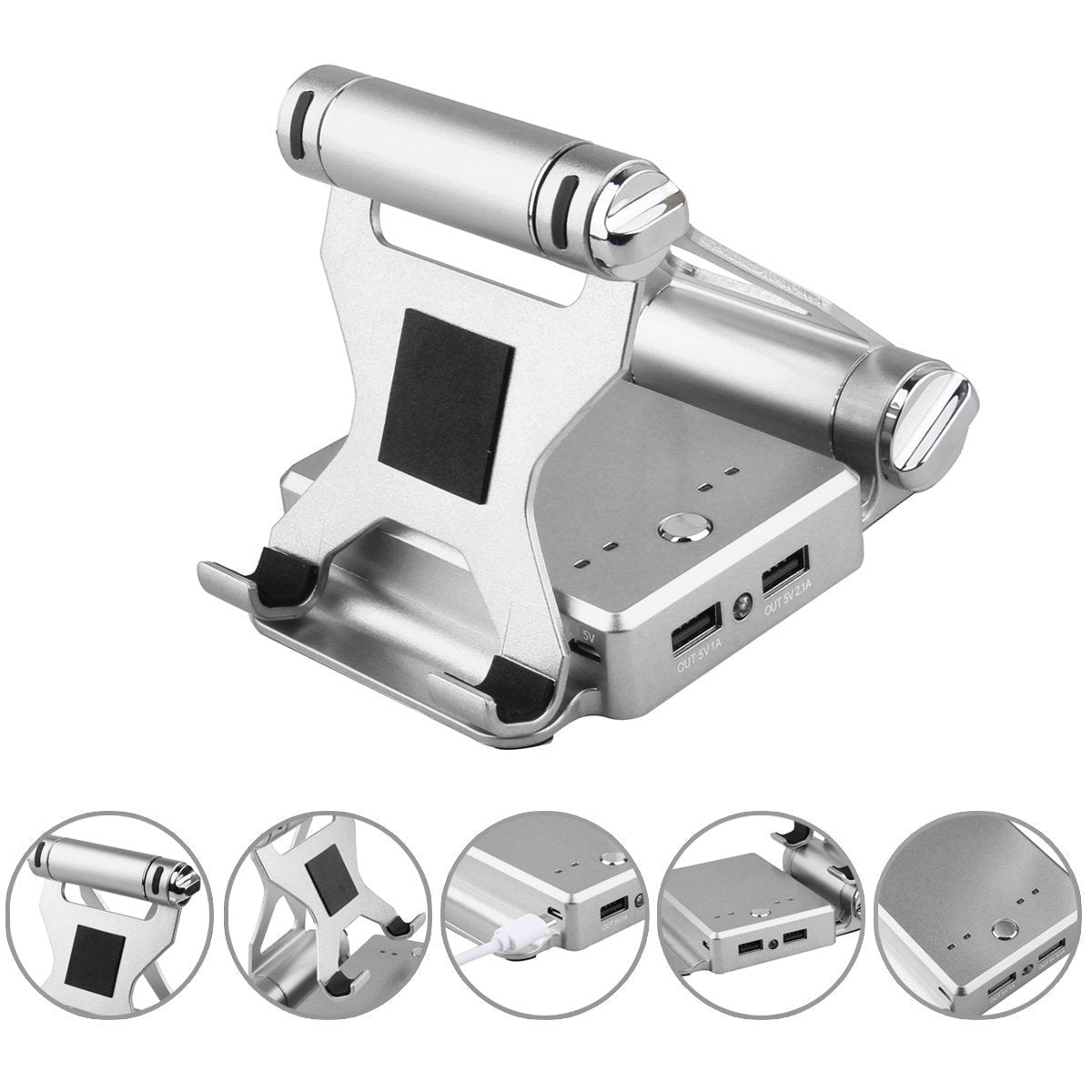 Podium Style Stand With Extended Battery Up To 200% For iPad, iPhone - My 2 buyTech Accessories